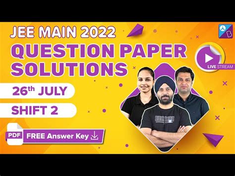 jee mains 2022 paper pdf